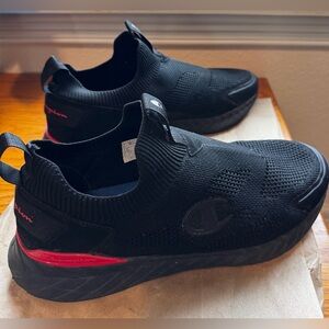 Champion Men's Black Slip-On Sneakers Size 12